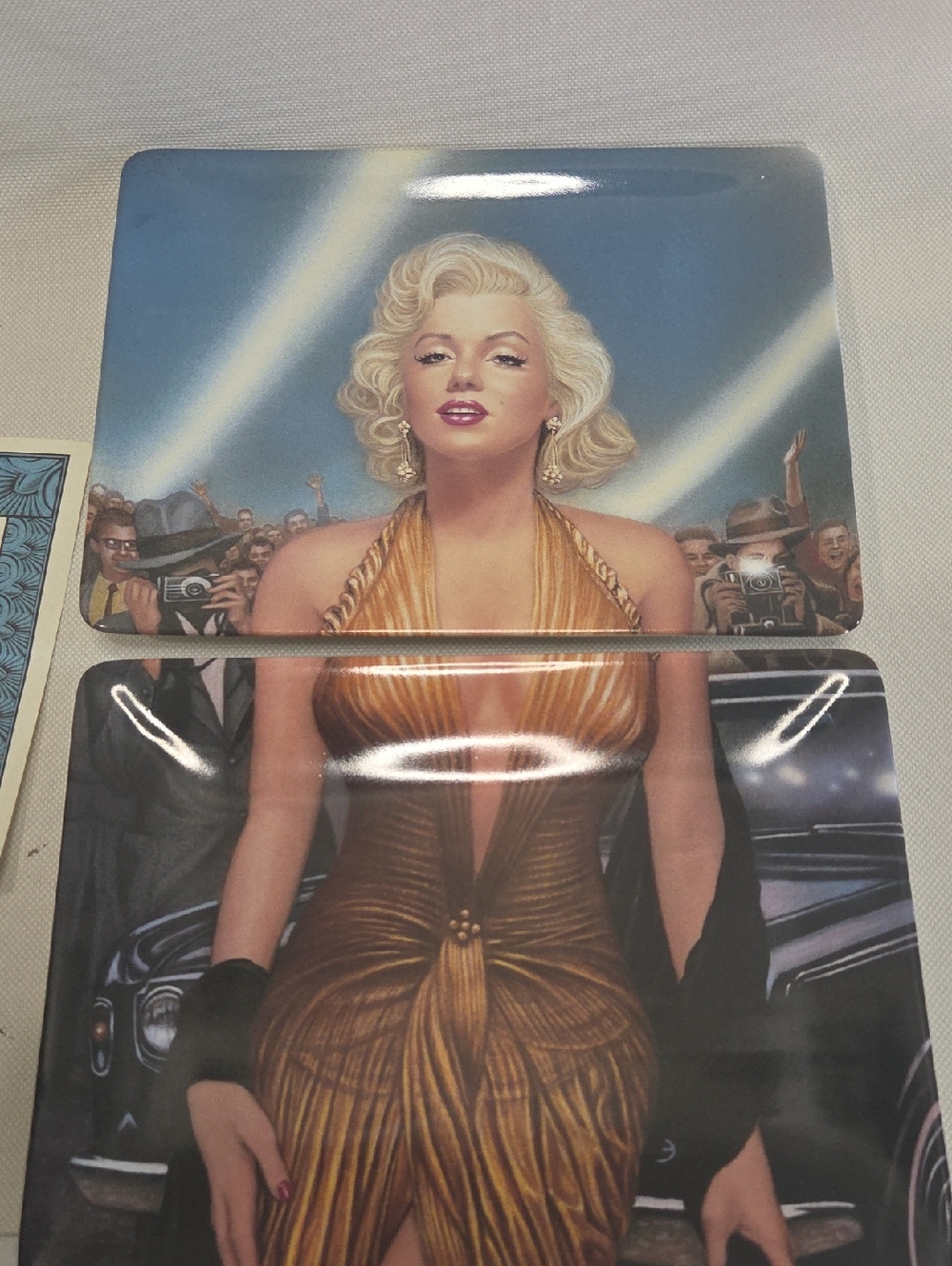 Marilyn Monroe vintage Bradford Exchange collector plate Set Of 2 Out Of 4